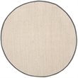 Safavieh Natural Fiber 10' X 14' Sisal Rug in Marble and Dark Gray