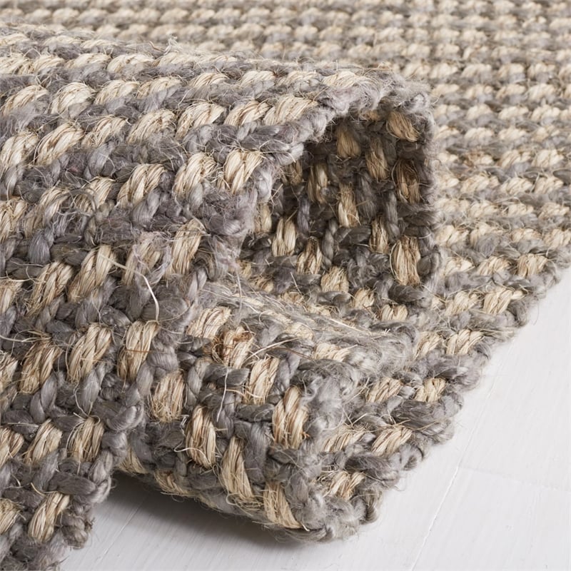 Safavieh Natural Fiber 5' X 8' Rug in Natural and Gray