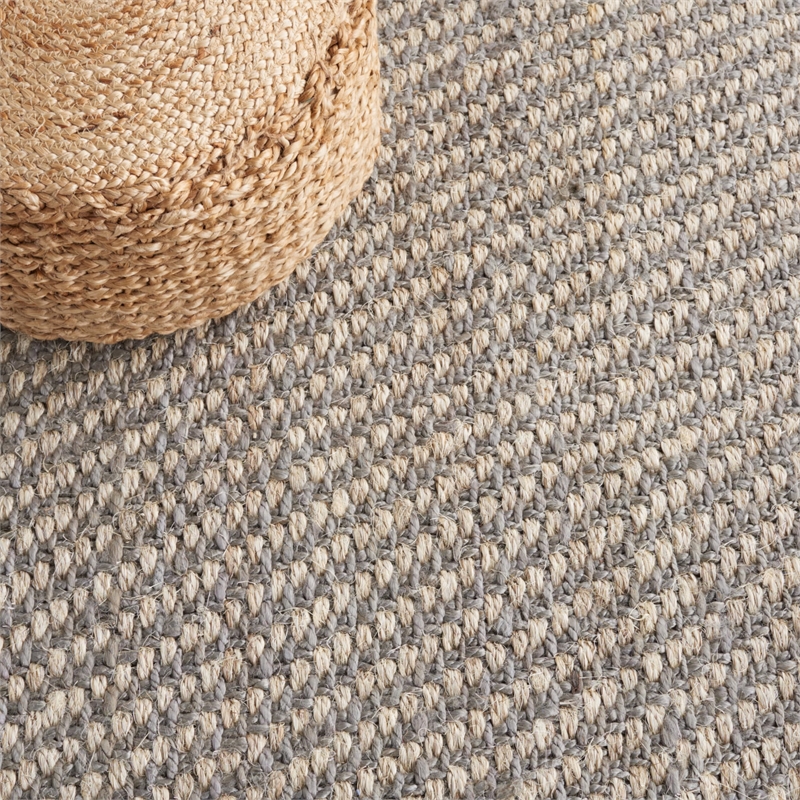 Safavieh Natural Fiber 6' X 9' Rug in Natural and Gray