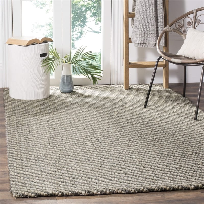 Safavieh Natural Fiber 8' X 10' Rug in Natural and Gray