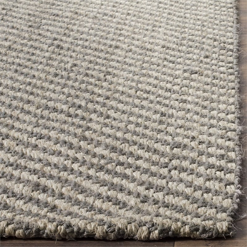Safavieh Natural Fiber 8' X 10' Rug in Natural and Gray