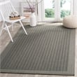 Safavieh Palm Beach 3' X 5' Sisal and Jute Rug in Ash