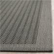 Safavieh Palm Beach 3' X 5' Sisal and Jute Rug in Ash