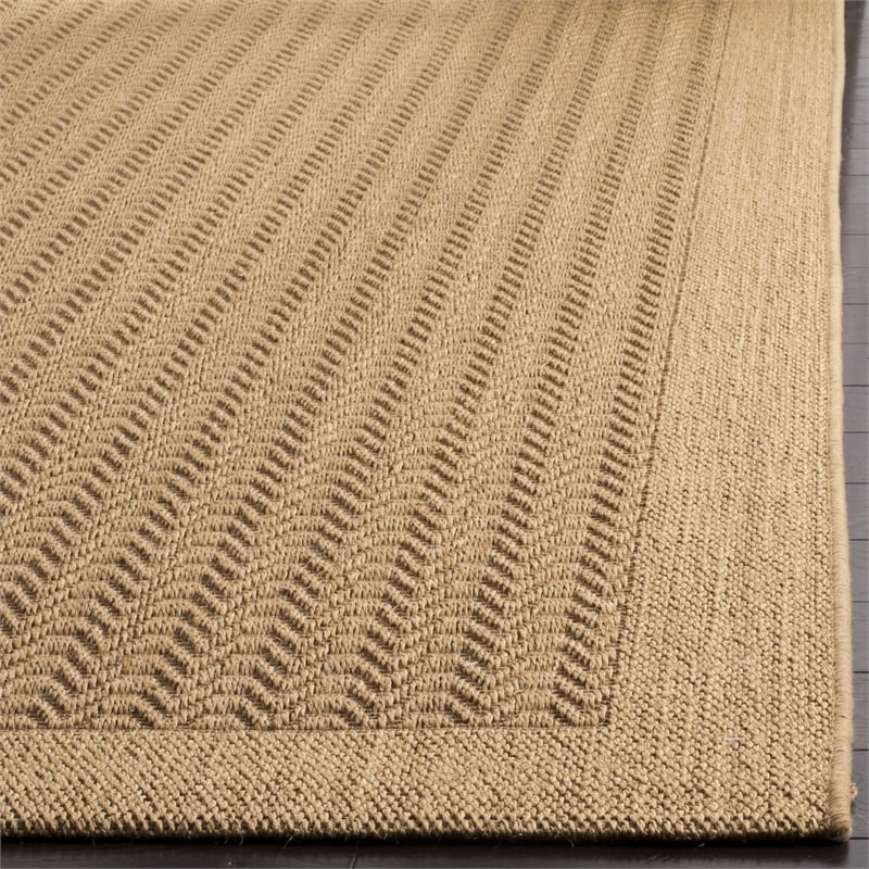 Safavieh Palm Beach 2' X 8' Sisal and Jute Rug in Maize