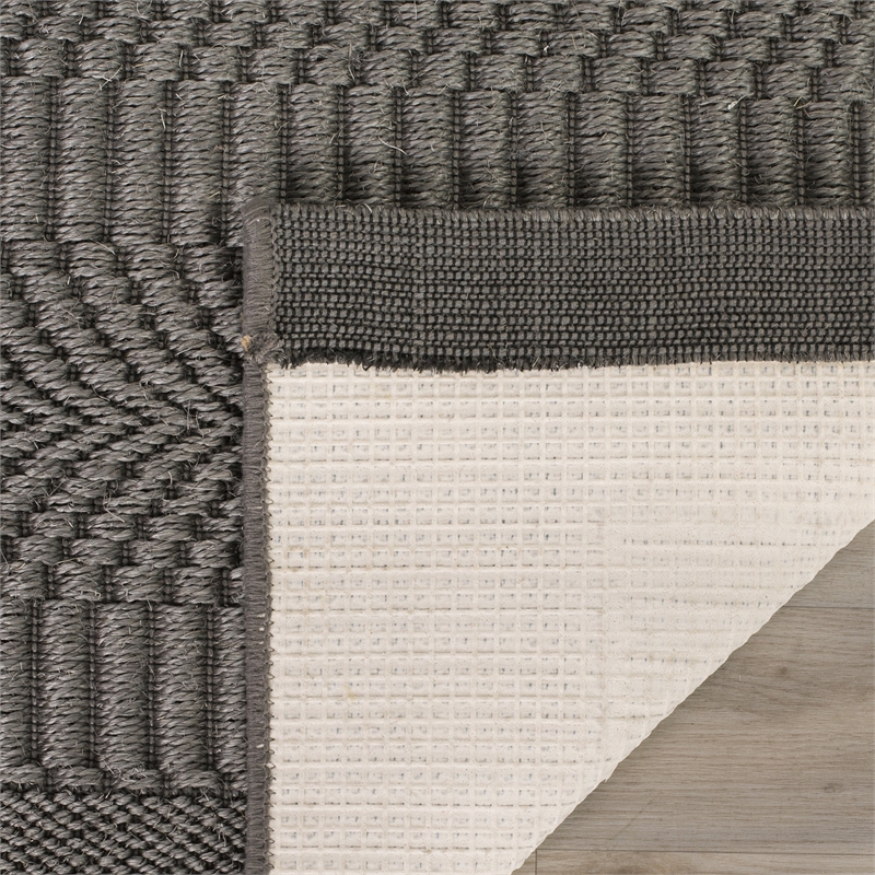 Safavieh Palm Beach 3' X 5' Sisal and Jute Rug in Ash