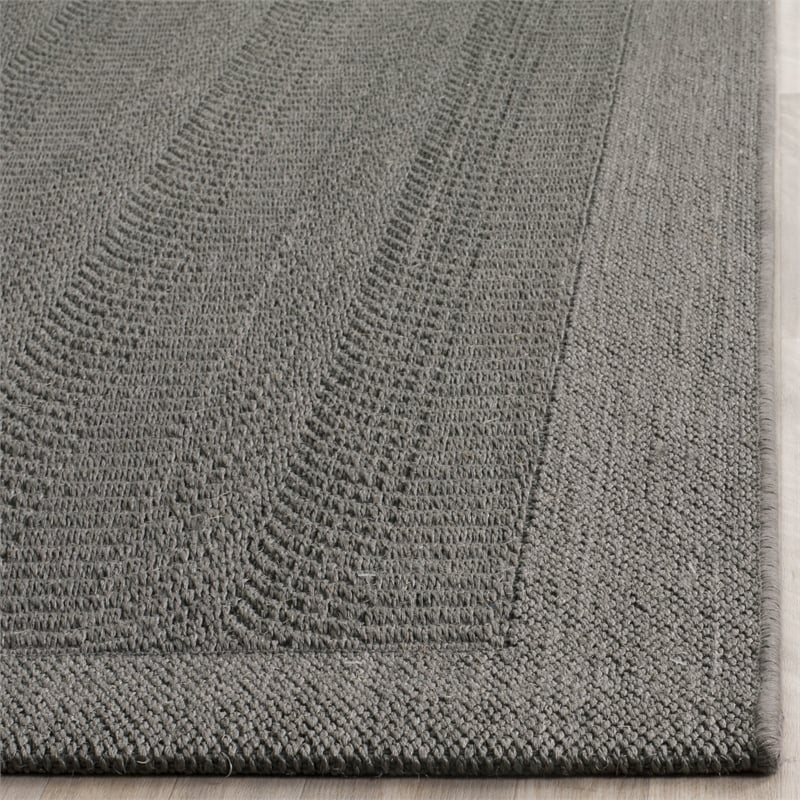 Safavieh Palm Beach 5' X 8' Sisal and Jute Rug in Ash