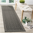 Safavieh Palm Beach 2' X 8' Sisal and Jute Rug in Ash