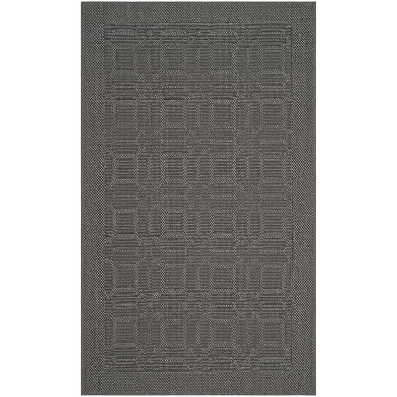 Safavieh Palm Beach 3' X 5' Sisal and Jute Rug in Ash