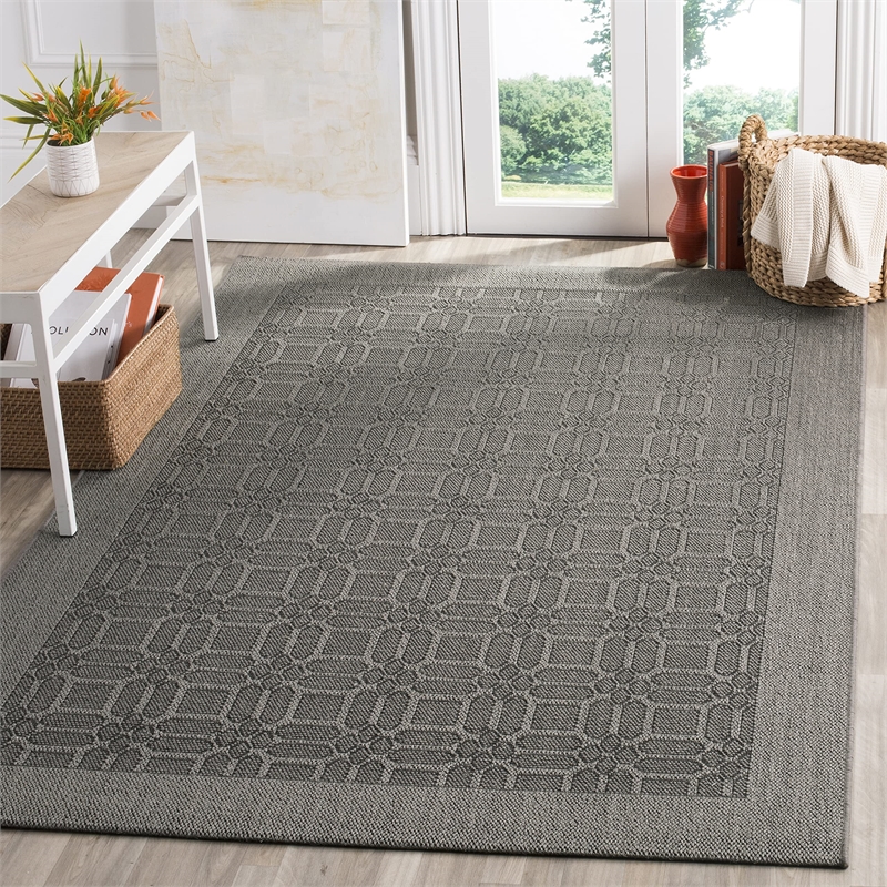 Safavieh Palm Beach 5' X 8' Sisal and Jute Rug in Ash