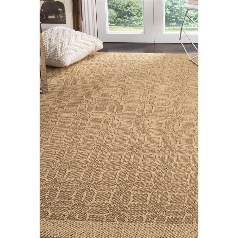 Safavieh Palm Beach 8' X 11' Sisal and Jute Rug in Maize