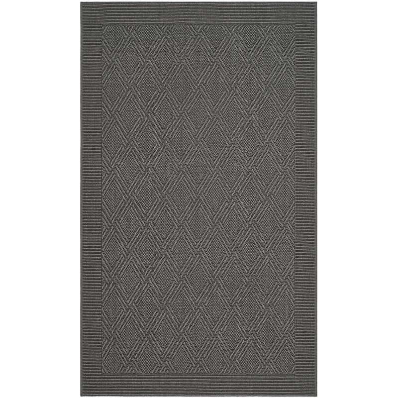 Safavieh Palm Beach 3' X 5' Sisal and Jute Rug in Ash