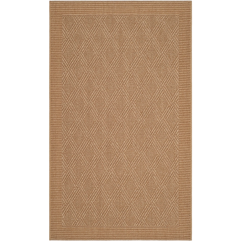 Safavieh Palm Beach 3' X 5' Sisal and Jute Rug in Maize