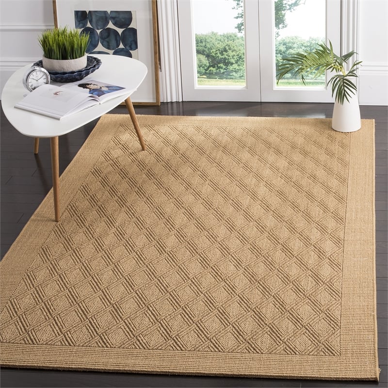 Safavieh Palm Beach 5' X 8' Sisal and Jute Rug in Maize