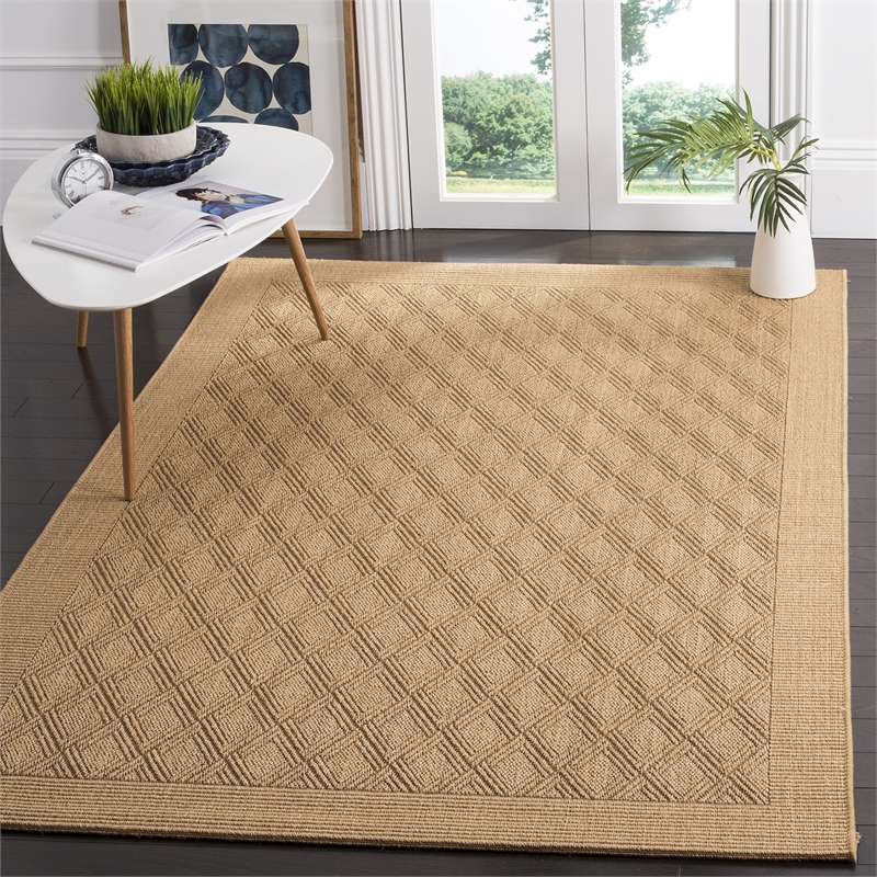 Safavieh Palm Beach 8' X 11' Sisal and Jute Rug in Maize