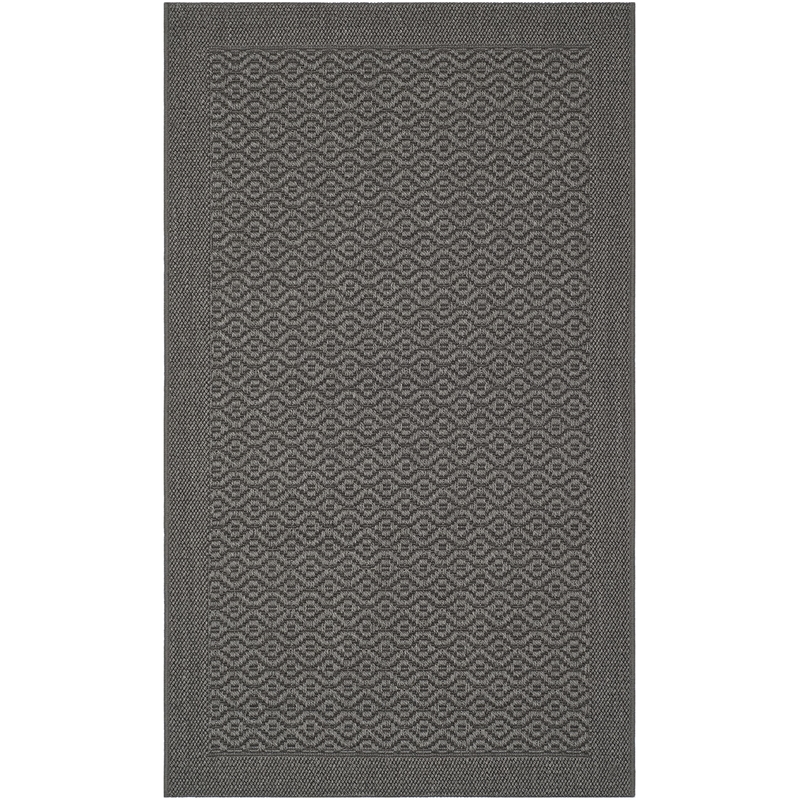 Safavieh Palm Beach 3' X 5' Sisal and Jute Rug in Ash