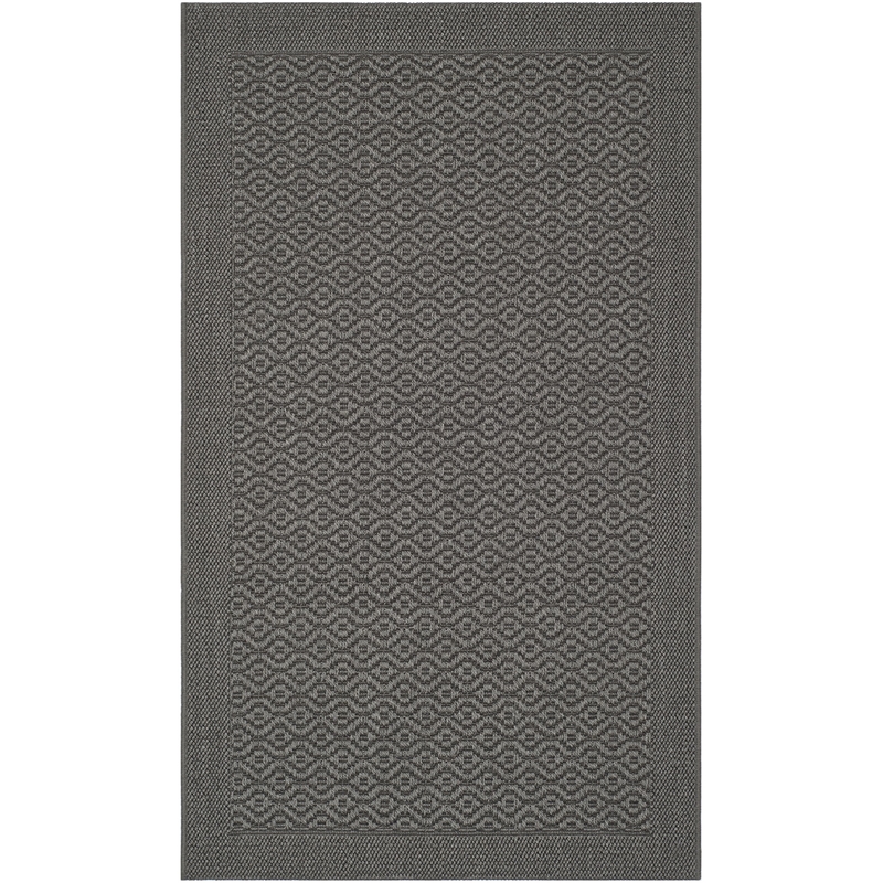 Safavieh Palm Beach 4' X 6' Sisal and Jute Rug in Ash