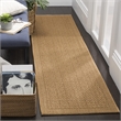 Safavieh Palm Beach 2' X 8' Sisal and Jute Rug in Maize