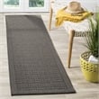 Safavieh Palm Beach 2' X 8' Sisal and Jute Rug in Ash