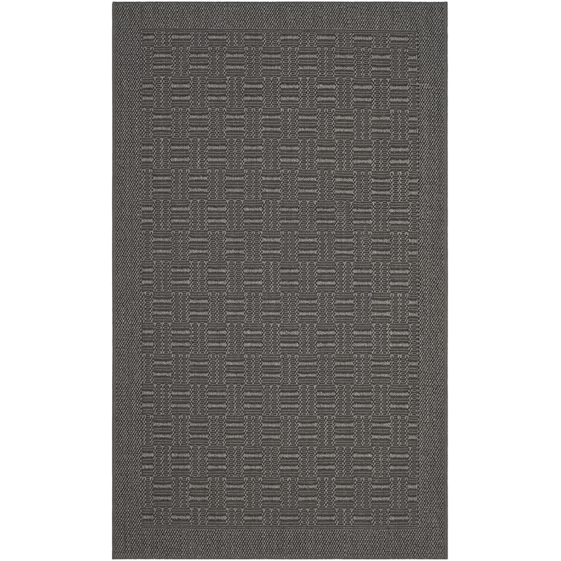 Safavieh Palm Beach 3' X 5' Sisal and Jute Rug in Ash