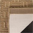 Safavieh Palm Beach 4' X 6' Sisal and Jute Rug in Maize