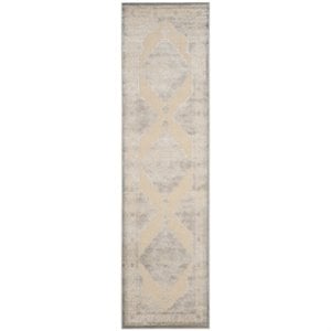 Safavieh Paradise 2' 2&quot X 8' Viscose Pile Rug in Creme
