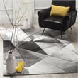 Safavieh Porcello 4' X 6' Rug in Light Gray and Charcoal