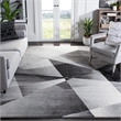 Safavieh Porcello 8' X 10' Rug in Light Gray and Charcoal