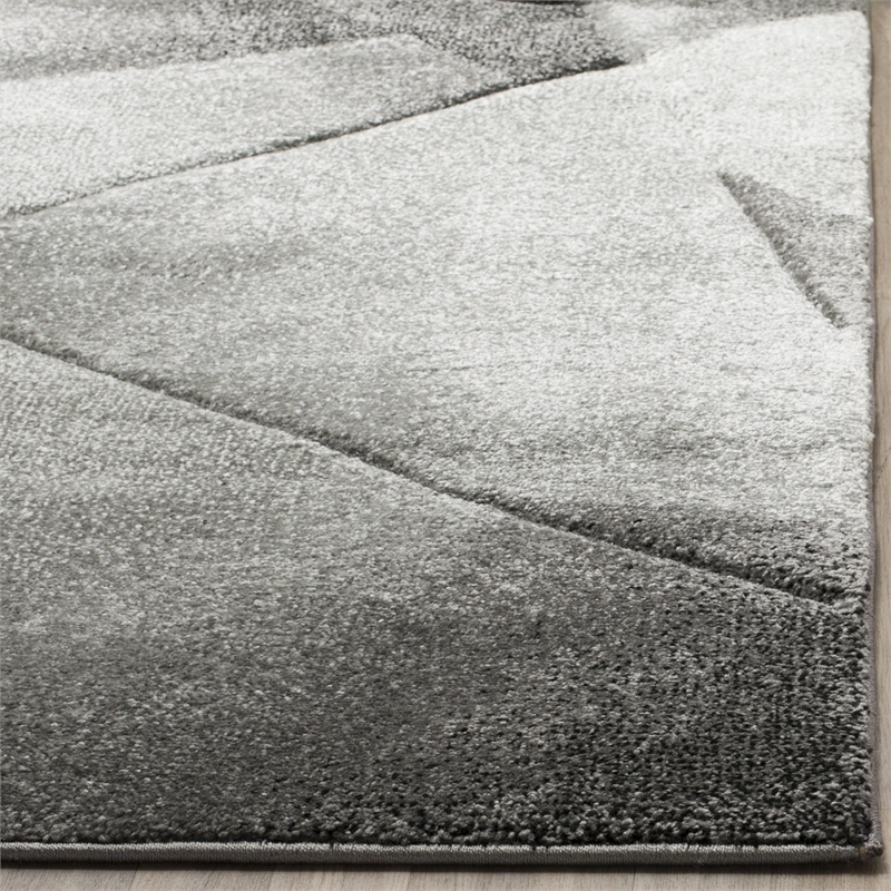 Safavieh Porcello 8' X 10' Rug in Light Gray and Charcoal