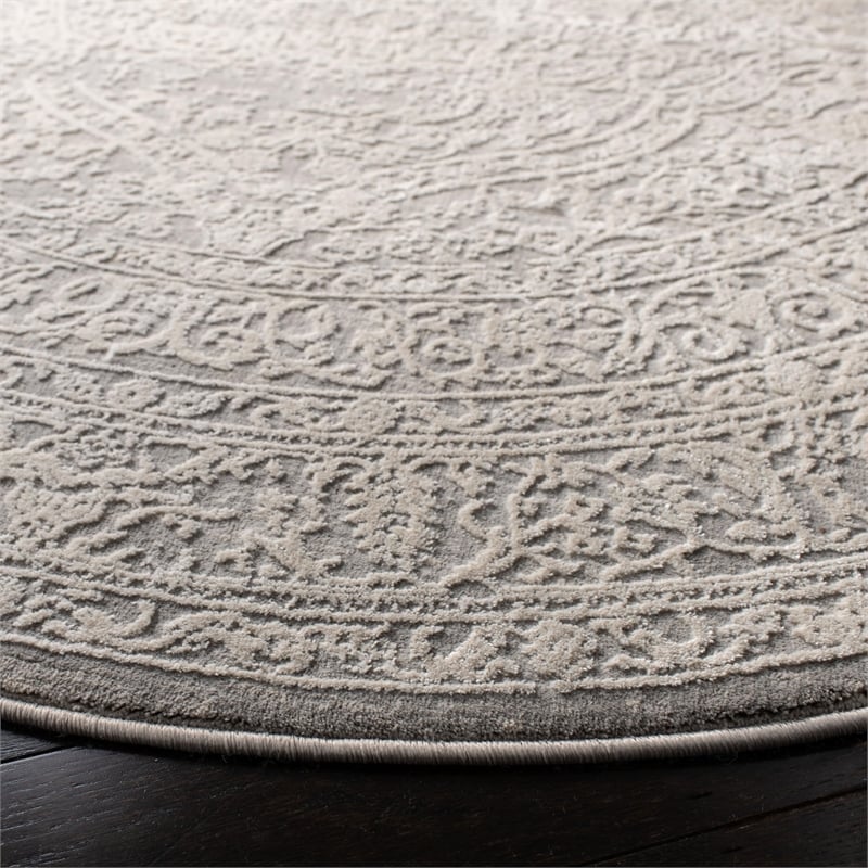 Safavieh Princeton 2' X 10' Rug in Gray and Beige