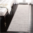 Safavieh Princeton 2' X 8' Rug in Gray and Beige