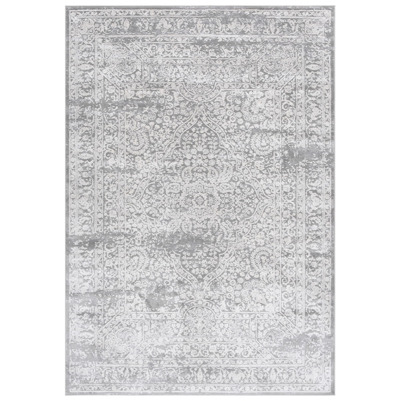 Safavieh Princeton 4' X 6' Rug in Gray and Beige
