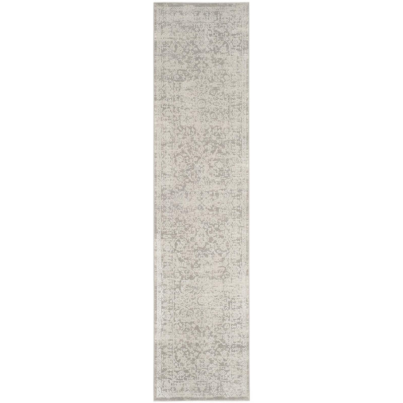 Safavieh Princeton 2' X 8' Rug in Gray and Beige