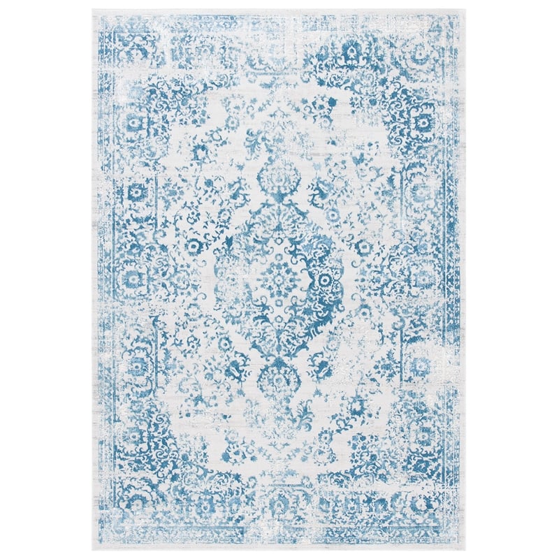 Safavieh Princeton 2' X 10' Rug in Gray and Beige