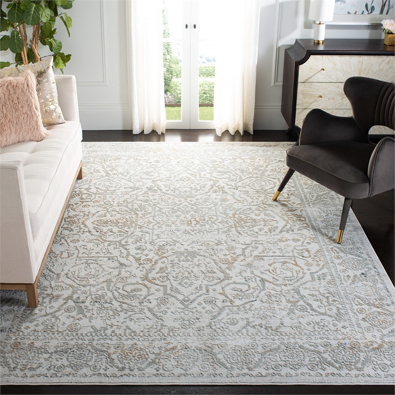 Safavieh Princeton 8' X 10' Rug in Beige and Gray