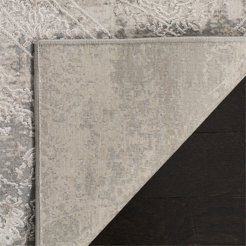 Safavieh Princeton 2' X 10' Rug in Gray and Beige