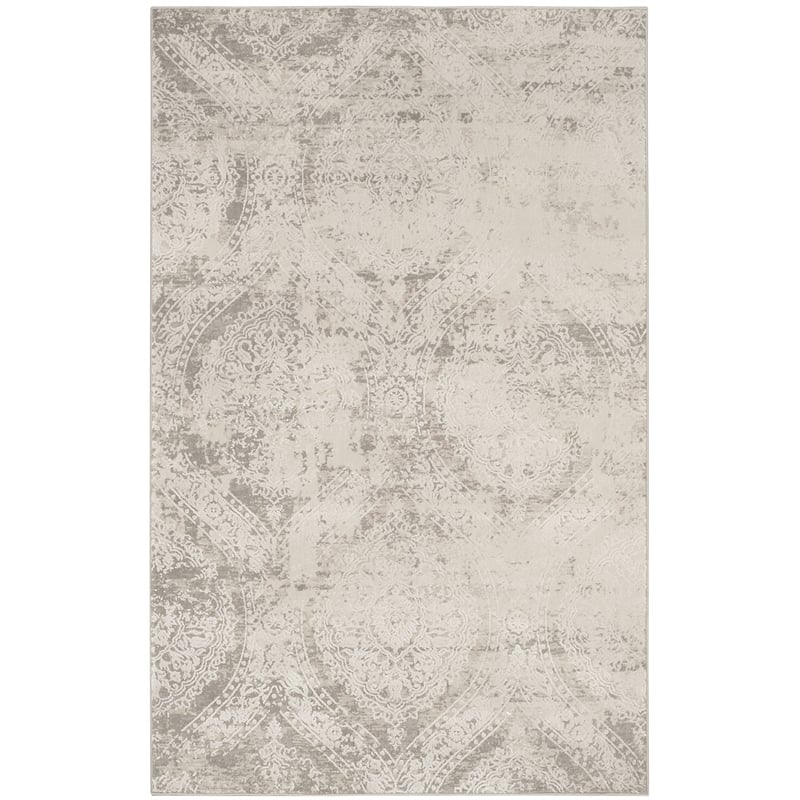 Safavieh Princeton 4' X 6' Rug in Gray and Beige