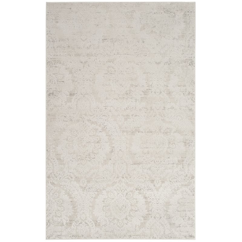 Safavieh Princeton 4' X 6' Rug in Silver and Beige