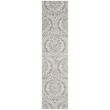 Safavieh Princeton 2' X 10' Rug in Gray and Beige