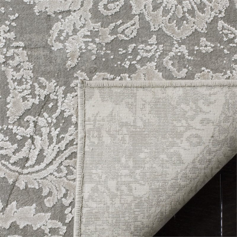 Safavieh Princeton 2' X 10' Rug in Gray and Beige