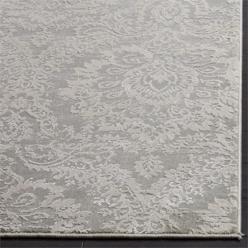 Safavieh Princeton 2' X 10' Rug in Gray and Beige