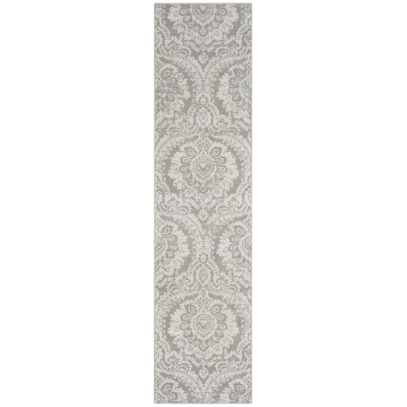 Safavieh Princeton 2' X 8' Rug in Gray and Beige