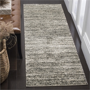 Safavieh Retro 2' 3&quot X 7' Rug in Ivory and Gray