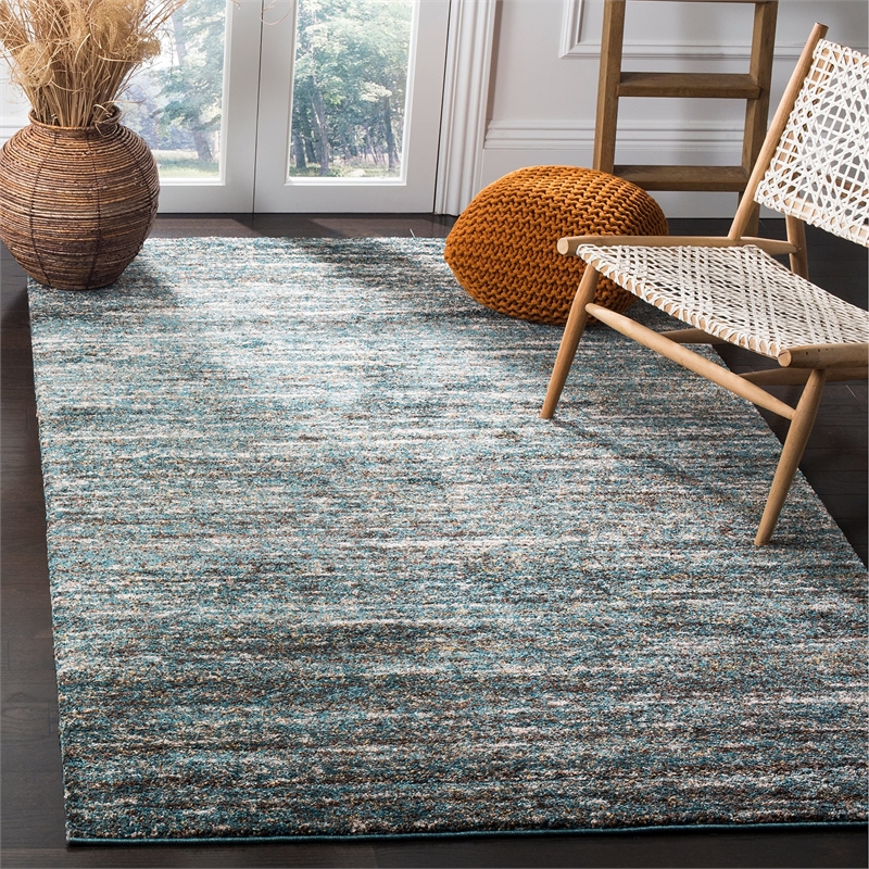 Safavieh Retro 3' X 5' Rug in Ivory and Gray