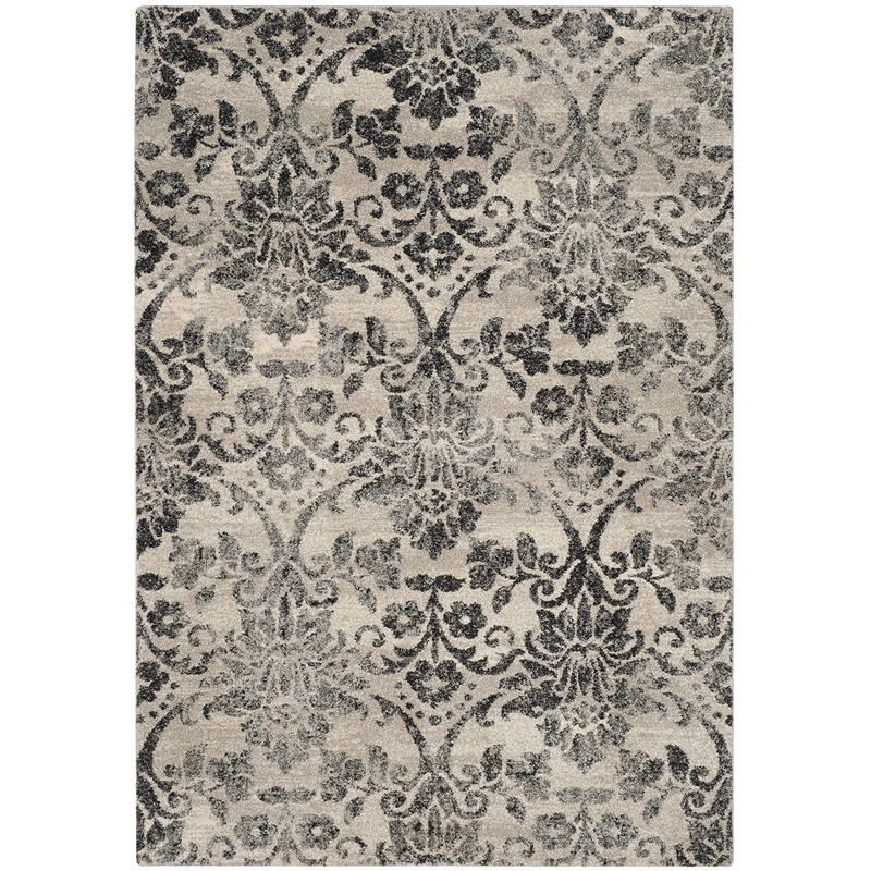 Safavieh Retro 8' X 10' Rug in Cream and Gray