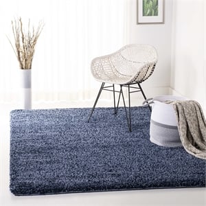 Safavieh California Shag 6' 7&quot X 9' 6&quot Rug in Navy