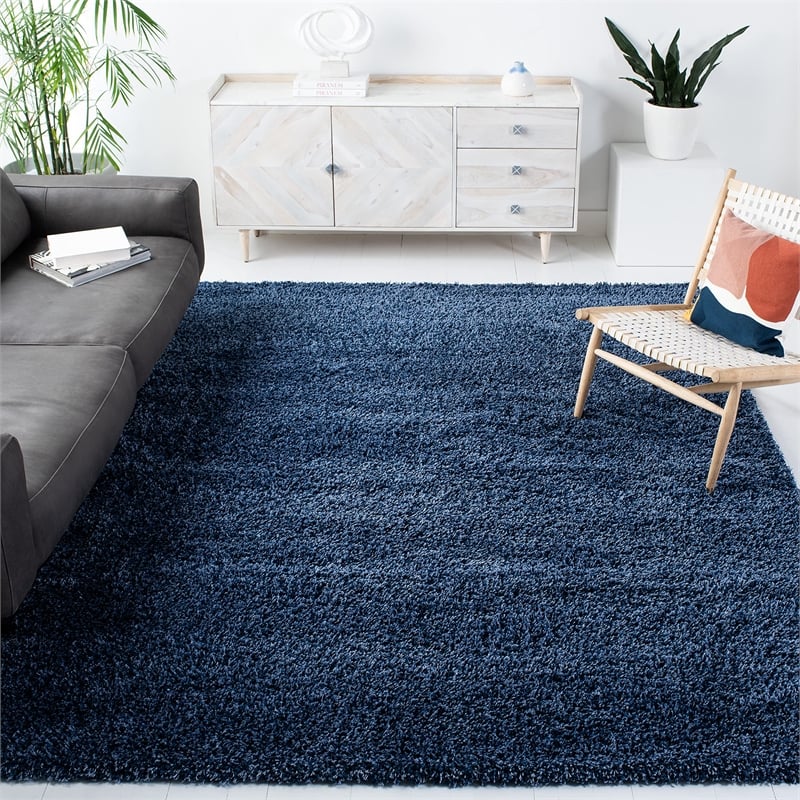 Safavieh Shag 8' X 10' Rug in Navy