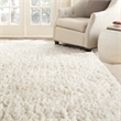 Safavieh Arctic Shag 7' X 7' Square Hand Tufted Rug in Ivory