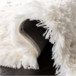 Safavieh Arctic Shag 7' X 7' Square Hand Tufted Rug in Ivory