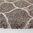 Safavieh Hudson Shag 9' X 9' Round Rug in Gray and Ivory