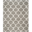 Safavieh Hudson Shag 9' X 9' Square Rug in Gray and Ivory